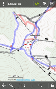 Offline vector maps Austria