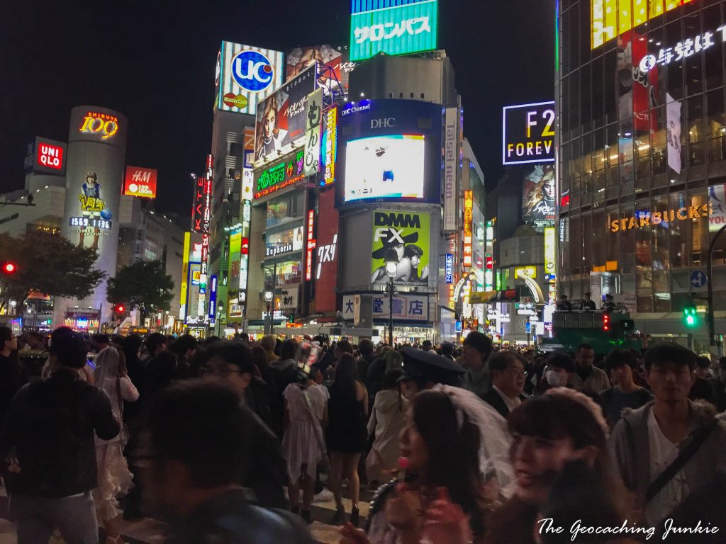 Shibuya Diagonalkreuzung