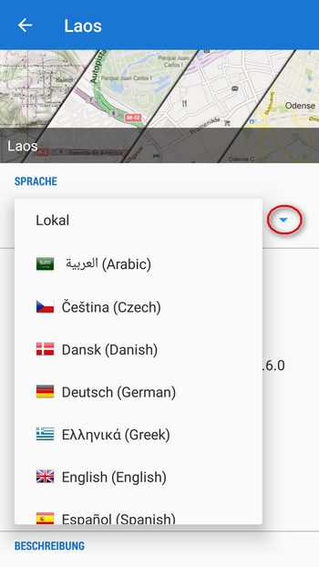 map language switch