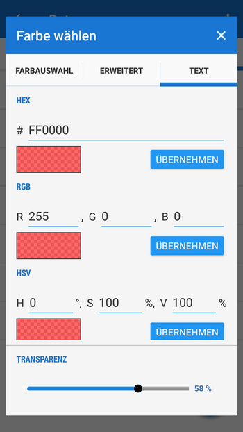 code definition of colors