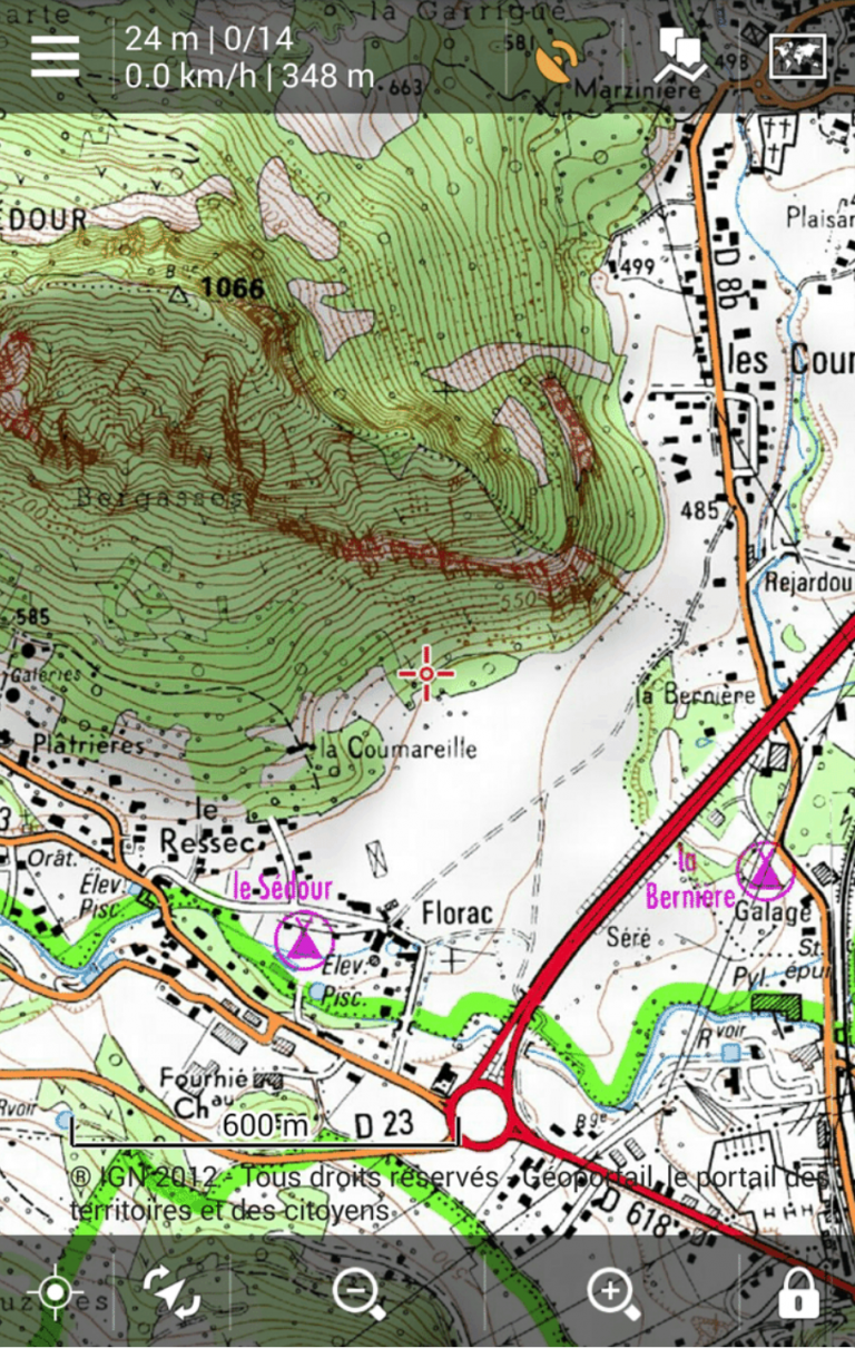 Hiking season in France starts with IGN offline maps in Locus