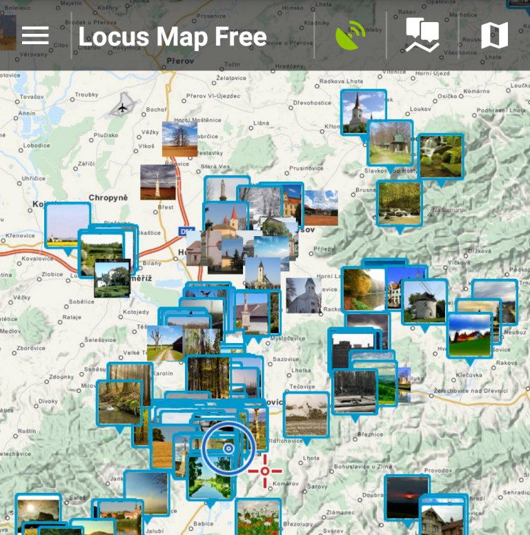 Locus map locus карта