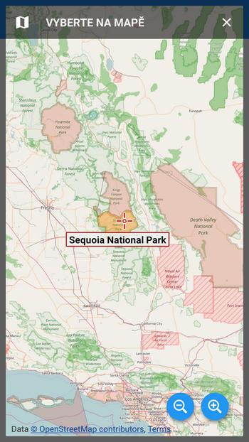 Kalifornische Nationalparks